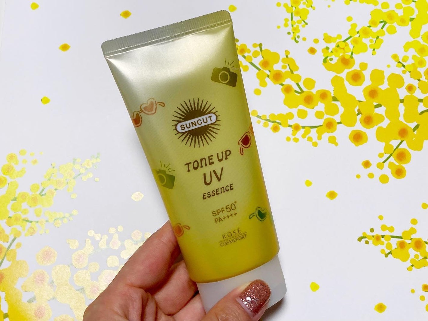 サンカットR トーンアップUV エッセンス/サンカット®/日焼け止めローションを使ったクチコミ(2枚目)