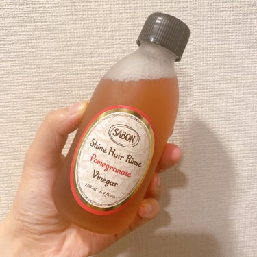 SABON シャインヘアビネガーのクチコミ「SABON
シャインヘアビネガー

6月1日に発売されたばかりの新商品♡
ザクロエキスが髪と頭.....」（2枚目）