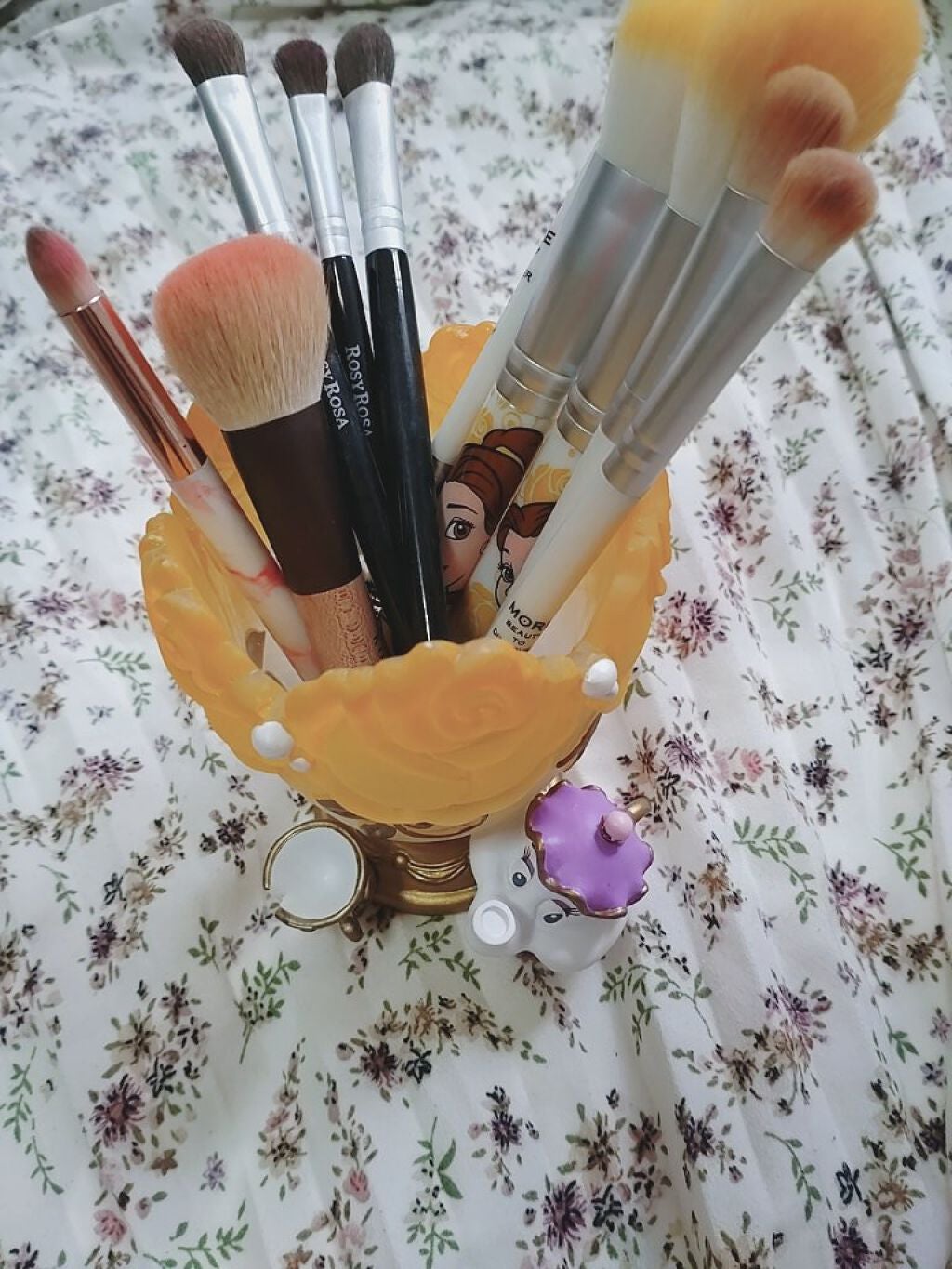 メイクブラシセット ベル/ディズニーストア/メイクブラシを使ったクチコミ(1枚目)