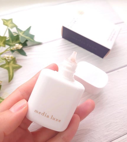 リキッドファンデーション/media luxe/リキッドファンデーションを使ったクチコミ(2枚目)