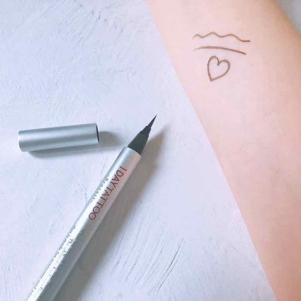 1DAY TATTOO プロキャスト ザ・アイライナー/K-パレット/リキッドアイライナーを使ったクチコミ(4枚目)