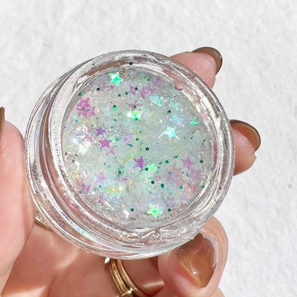 グリッタージェリー WH/ZEESEA/グリッターを使ったクチコミ(4枚目)