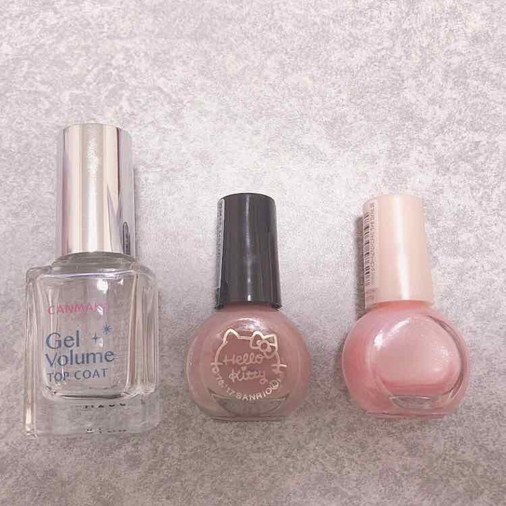 ジェルボリュームトップコート/キャンメイク/ネイルトップコートを使ったクチコミ(2枚目)