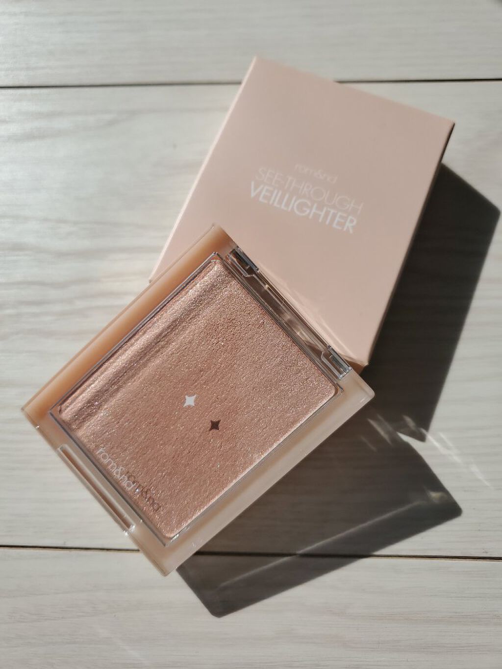 ヴェールライター/rom&nd/パウダーハイライトを使ったクチコミ（1枚目）