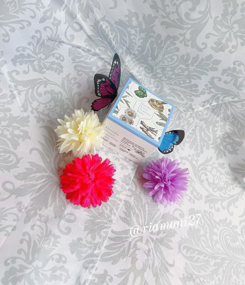 マヌカハニー クレンジングバーム/アピセラピーコスメティクス/クレンジングバームを使ったクチコミ（2枚目）