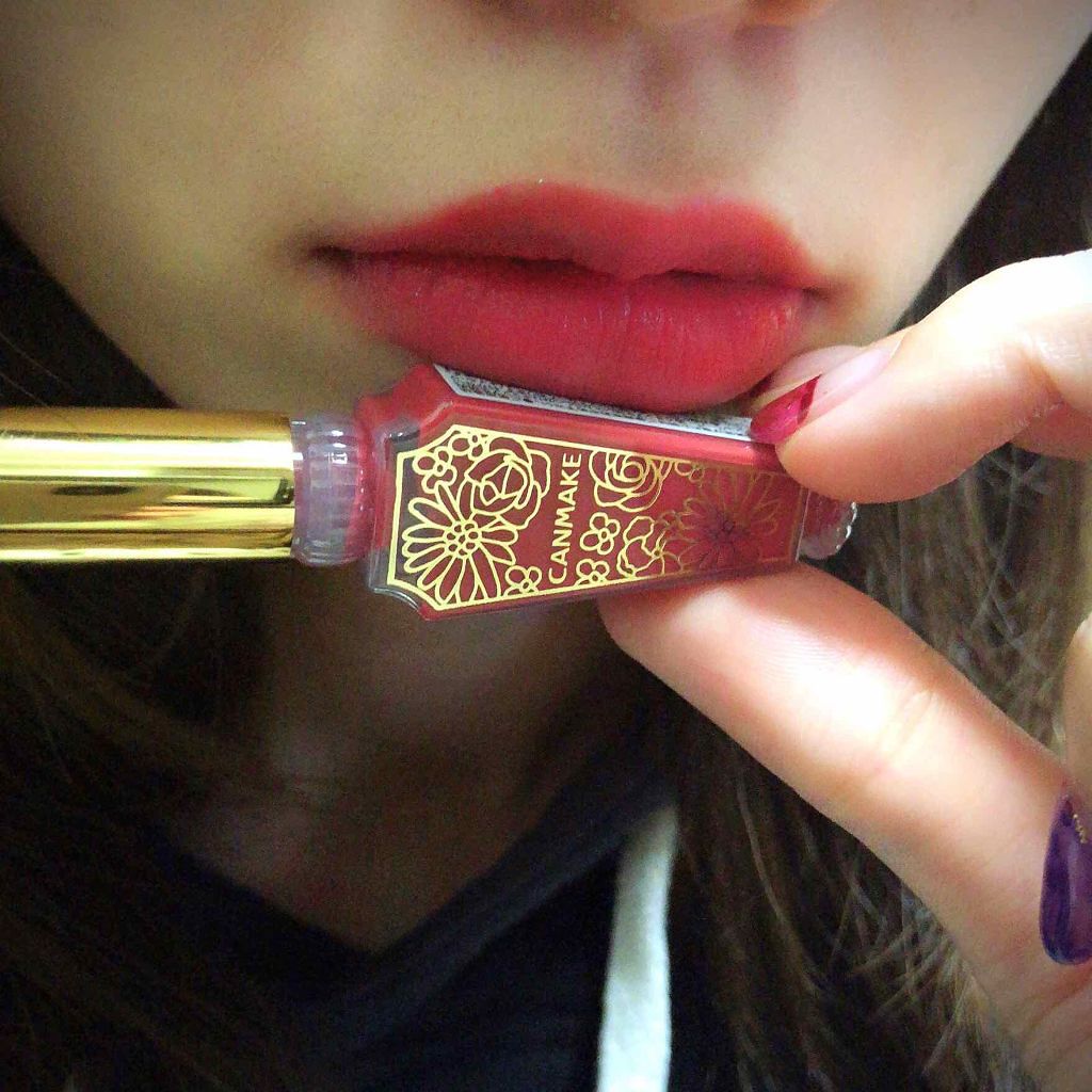 リップティントマット/キャンメイク/リップグロスを使ったクチコミ(1枚目)