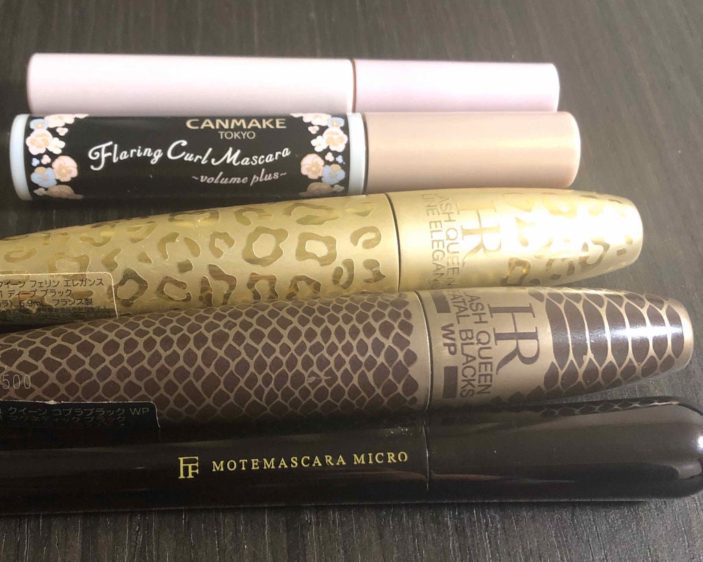フレアリングカールマスカラ/キャンメイク/マスカラを使ったクチコミ(1枚目)