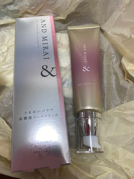 スキン アップ ジェルクリームEX/AND MIRAI/オールインワン化粧品を使ったクチコミ(1枚目)