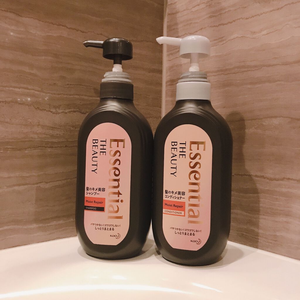THE BEAUTY 髪のキメ美容シャンプー/コンディショナー<モイストリペア> /エッセンシャル/市販シャンプーを使ったクチコミ(2枚目)