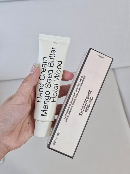 パフュームシルキーハンドクリーム/hetras/ハンドクリームを使ったクチコミ(1枚目)