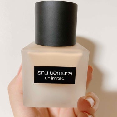 アンリミテッド ラスティング フルイド/shu uemura/リキッドファンデーションを使ったクチコミ（1枚目）