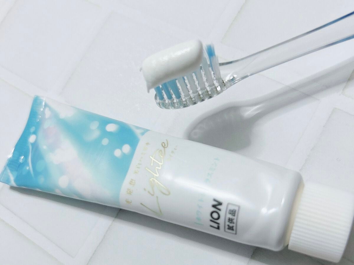 Lighteeハミガキ /ライオン/歯磨き粉を使ったクチコミ(2枚目)