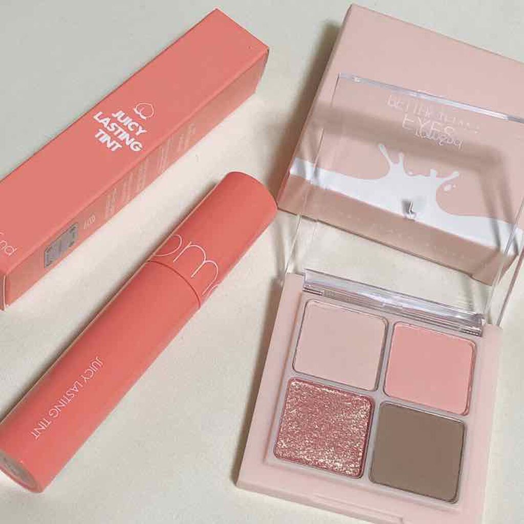 ジューシーラスティングティント/rom&nd/リップティントを使ったクチコミ(1枚目)