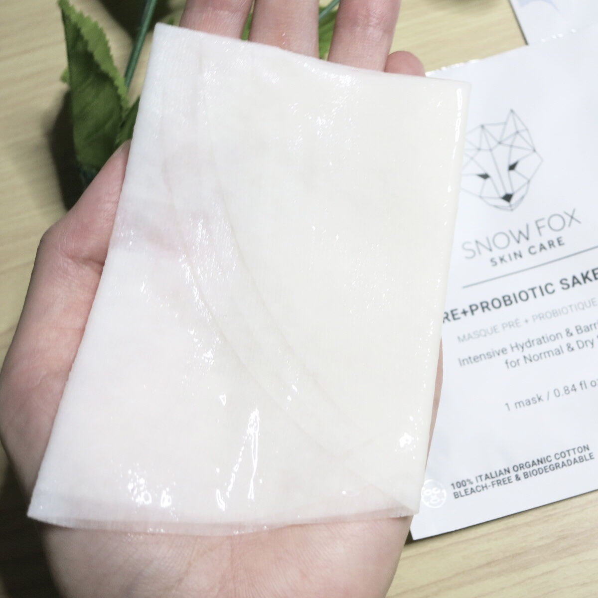 SAKE マスク/SNOW FOX SKINCARE/シートマスク・パックを使ったクチコミ（3枚目）