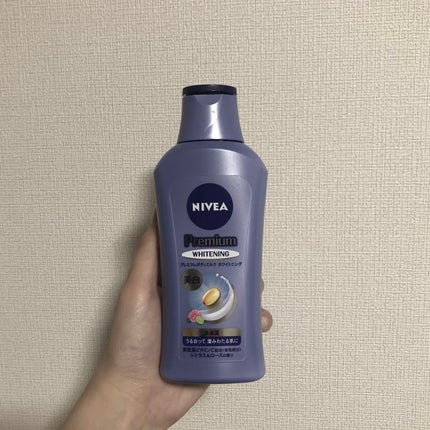 プレミアムボディミルク ホワイトニング【医薬部外品】 /ニベア/ボディミルクを使ったクチコミ(1枚目)