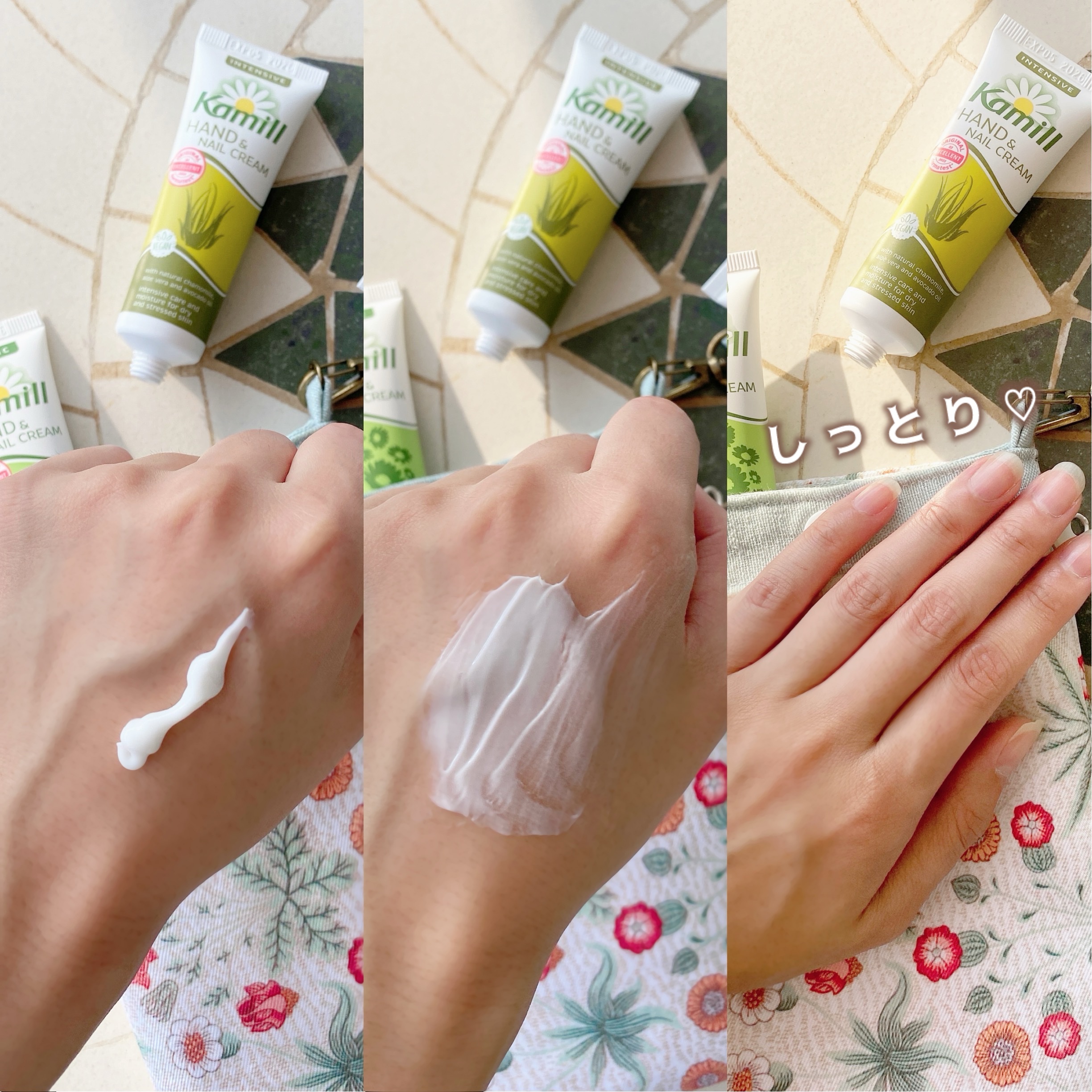 ハンド＆ネイルクリーム クラシック 3OML ミニ/カミール/ハンドクリームを使ったクチコミ（3枚目）