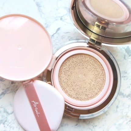 アリウル インクフェザーカバーラスティングクッション/Ariul/クッションファンデーションを使ったクチコミ(4枚目)