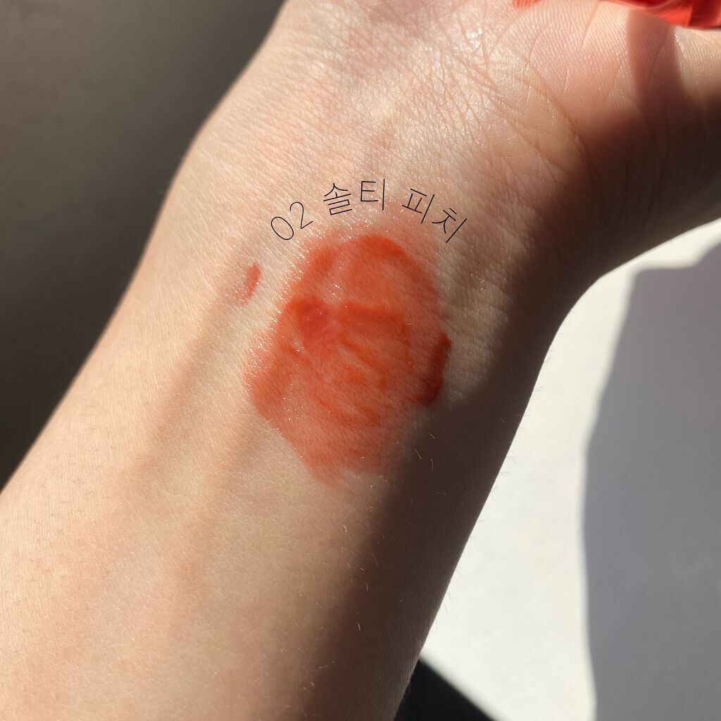 デュイフルウォーターティント/rom&nd/リップティントを使ったクチコミ(1枚目)