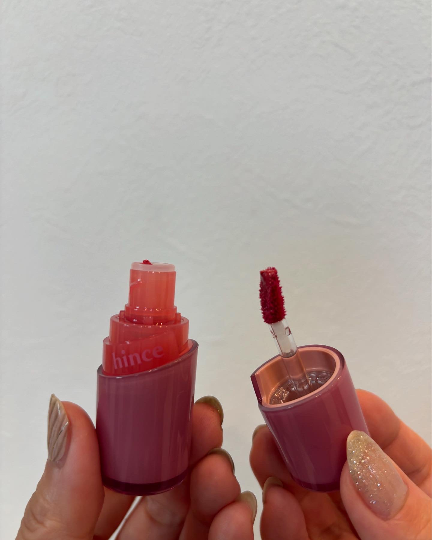 ロウグロウジェルティント R013 ピンクペッパー/hince/リップティントを使ったクチコミ（2枚目）