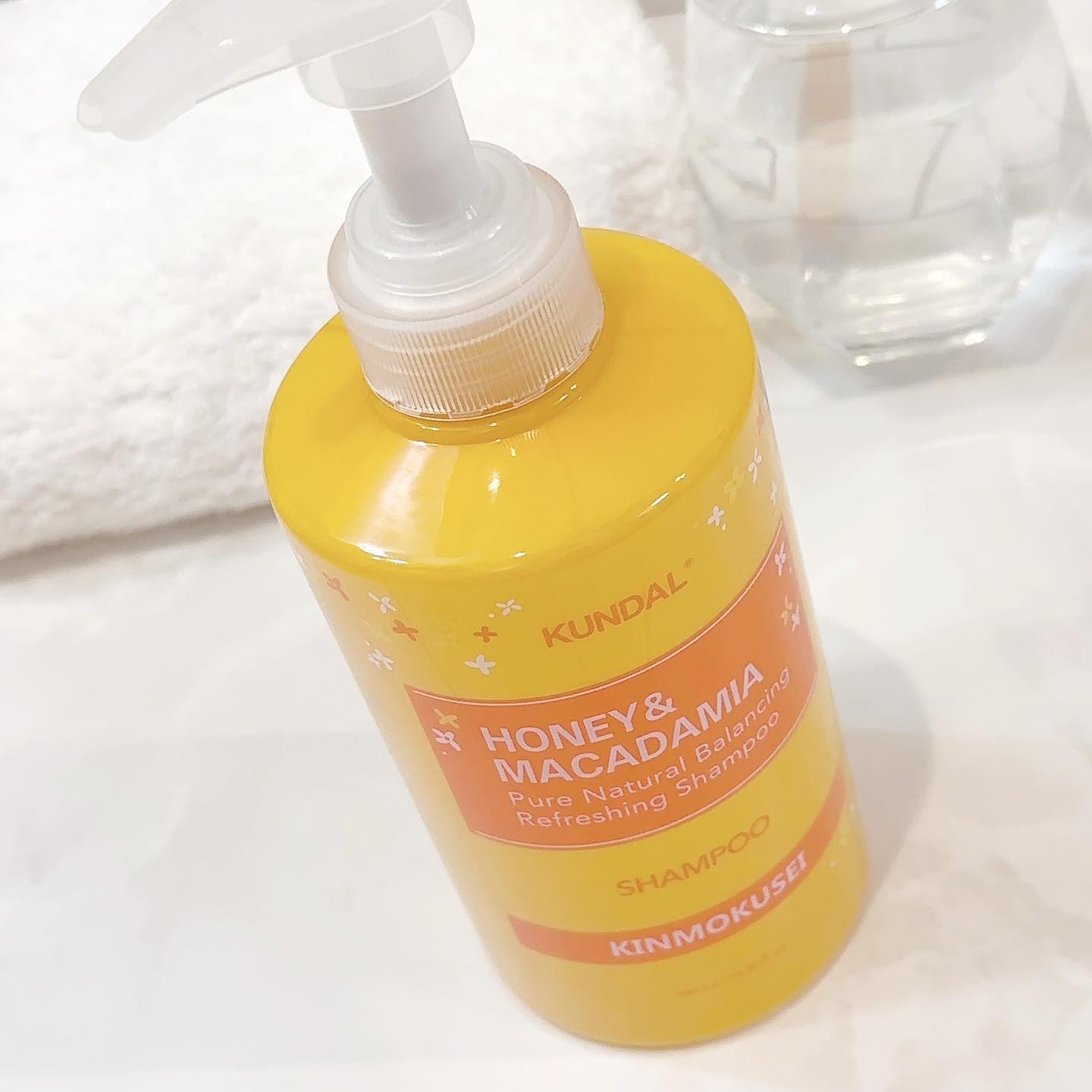 H＆Mシャンプートリートメントセット（キンモクセイの香り）/KUNDAL/市販シャンプーを使ったクチコミ（2枚目）