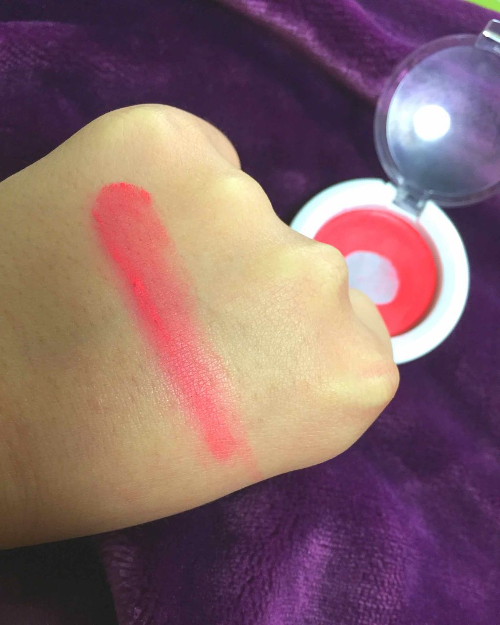 AC クリーム リップ&チーク/AC MAKEUP/ジェル・クリームチークを使ったクチコミ(3枚目)