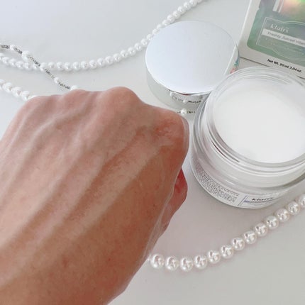 フレッシュリージュースドビタミンEマスク(90g)/Klairs/フェイスクリームを使ったクチコミ(4枚目)