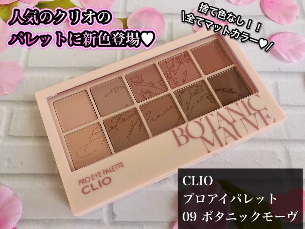 プロ アイ パレット/CLIO/アイシャドウパレットを使ったクチコミ(1枚目)