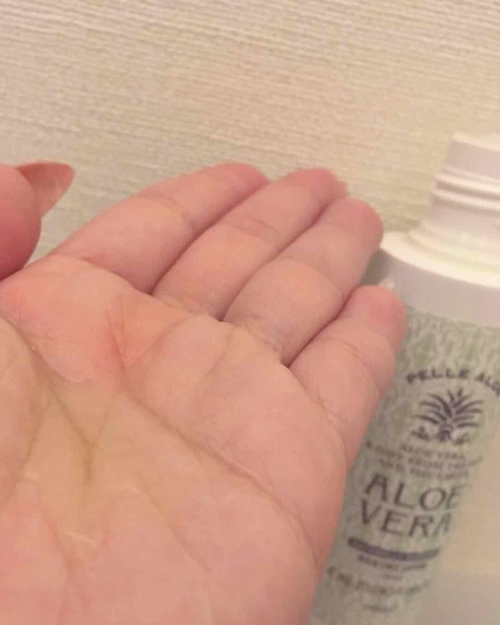 アロエベラリッチフェイスローション/CALEIDO ET BICE/化粧水を使ったクチコミ（2枚目）