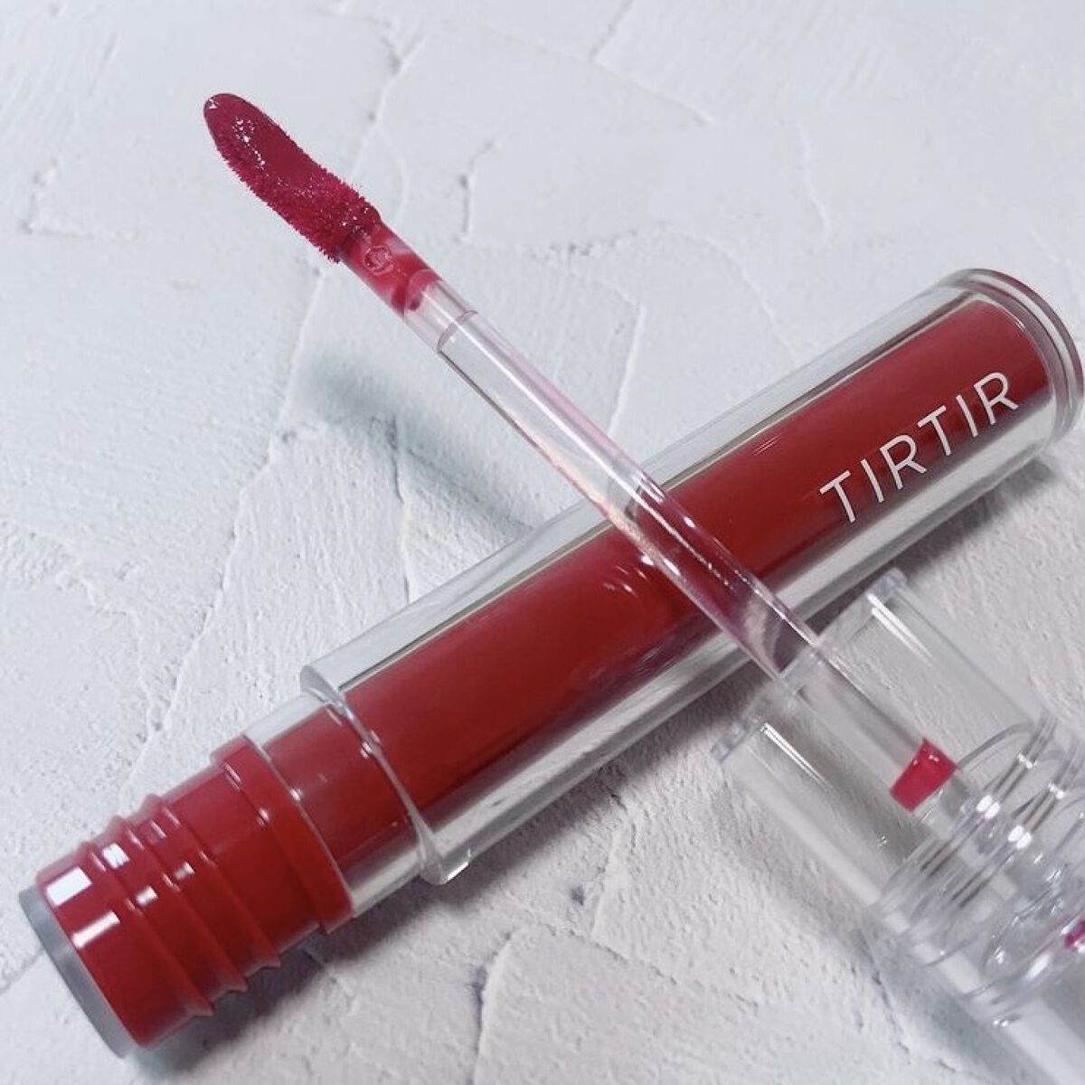 ジョリーリッププランプリップティント 05 ROSE BERRY/TIRTIR(ティルティル)/リップティントを使ったクチコミ（2枚目）