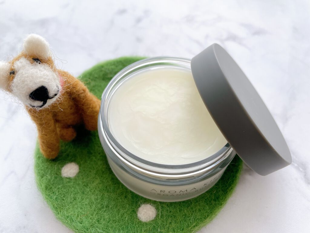 オーガニックバター ウェットスムース/AROMA KIFI/ヘアバームを使ったクチコミ（3枚目）