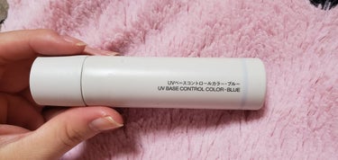 ちか on LIPS 「無印良品のベースコントロールカラーのブルー　🌟５です！！うすー..」（1枚目）