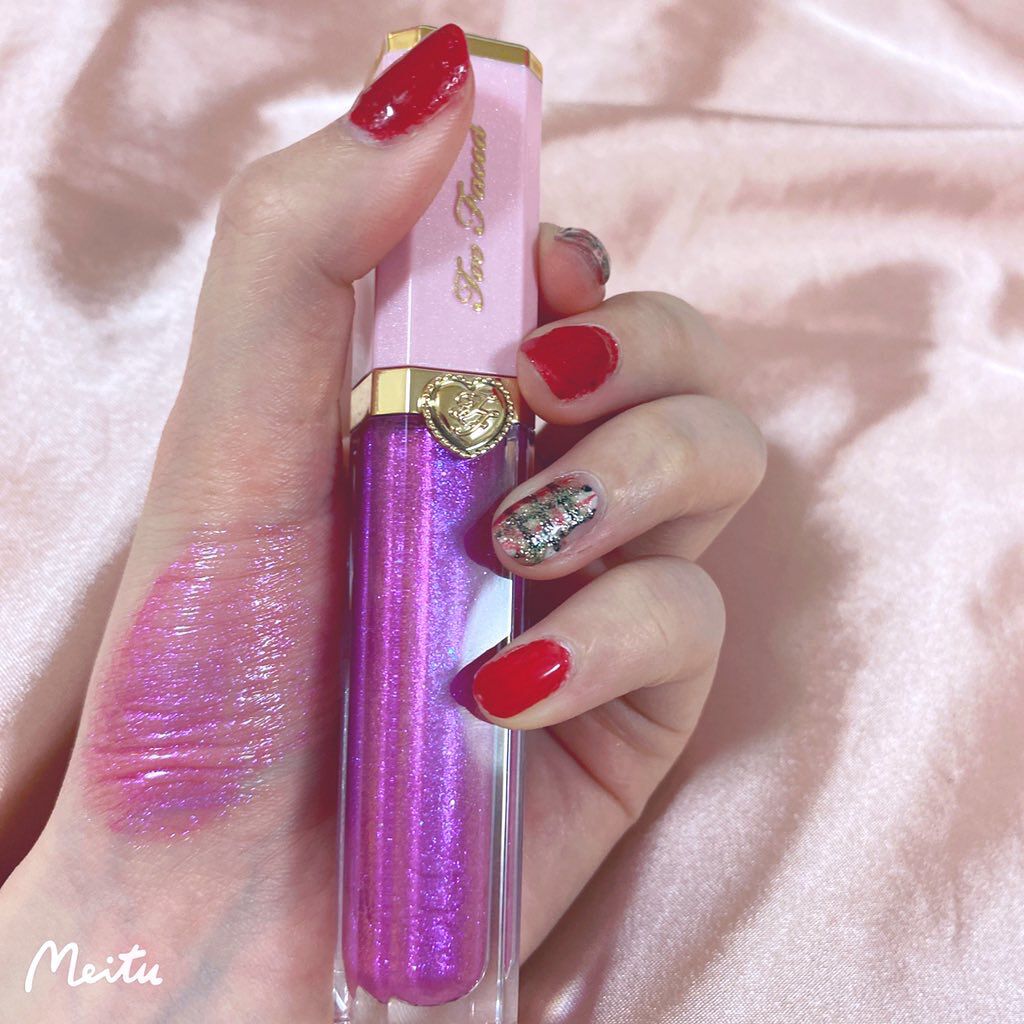 リッチ&ダズリン ハイシャイン スパークリング リップグロス/Too Faced/リップグロスを使ったクチコミ(3枚目)