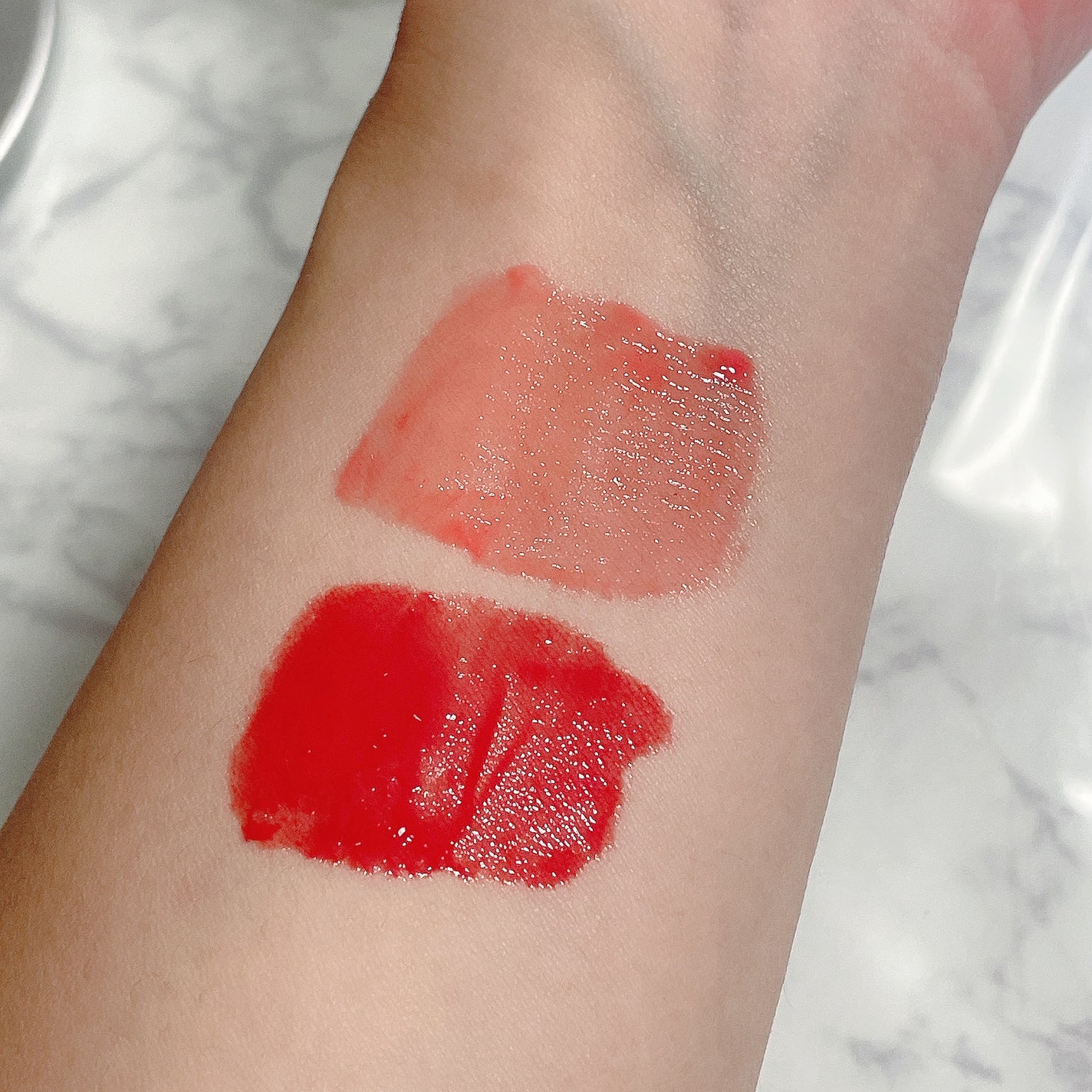 ブラーグロイリップティント/Dinto/リップティントを使ったクチコミ(4枚目)