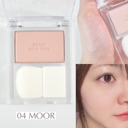 マイフェイブ インフュージング ブラッシュ/HOLIKA HOLIKA/パウダーチークを使ったクチコミ(5枚目)