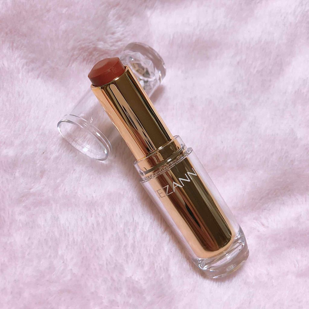 ラスティンググロスリップ/CEZANNE/口紅を使ったクチコミ(3枚目)