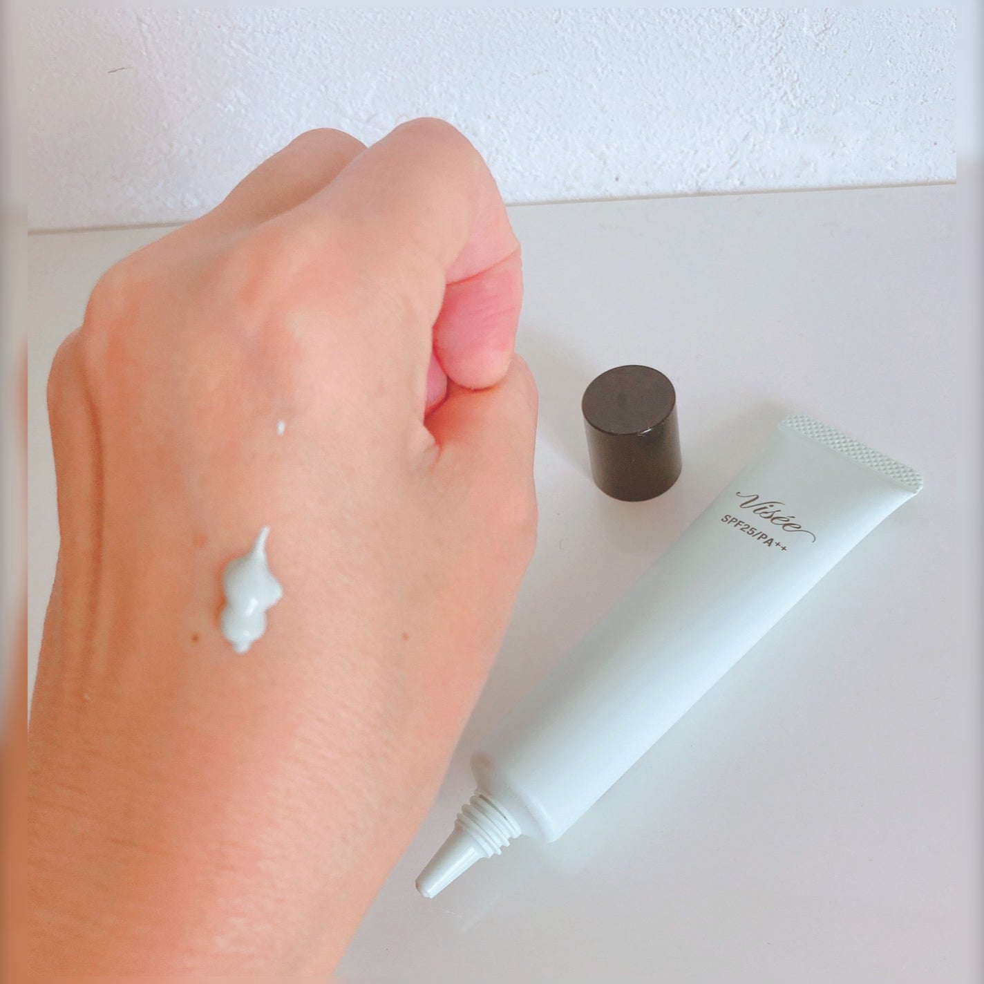 トーンアップ スキン デザイナー/Visée/化粧下地を使ったクチコミ(2枚目)