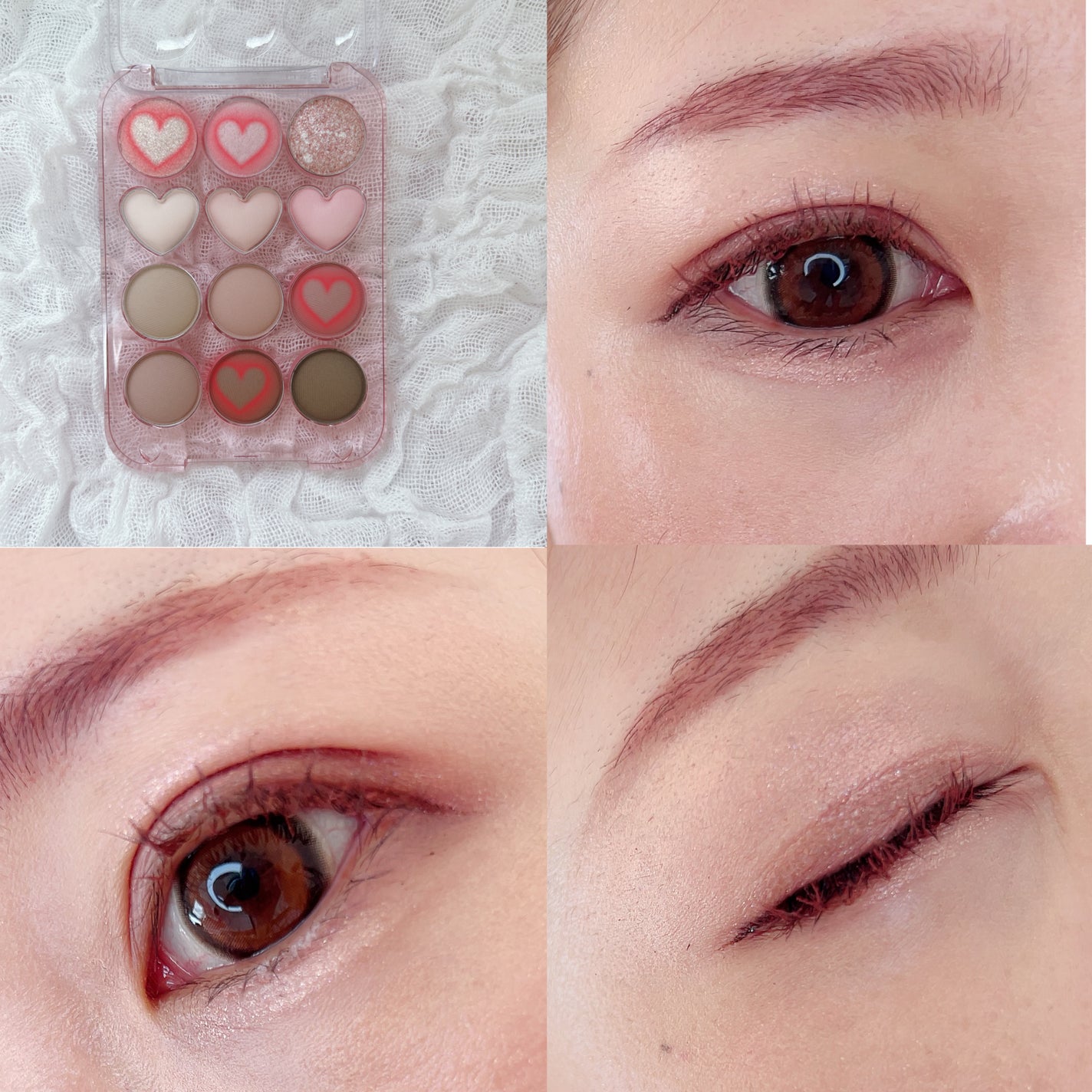 目元チュートリアルアイパレット/Colorgram/アイシャドウパレットを使ったクチコミ(3枚目)