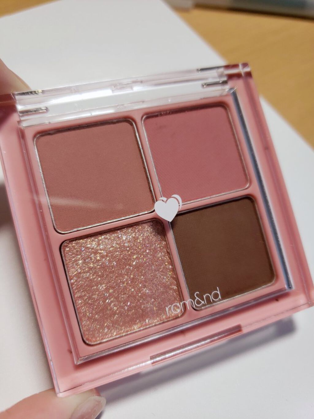ベターザンアイズ/rom&nd/アイシャドウパレットを使ったクチコミ(2枚目)