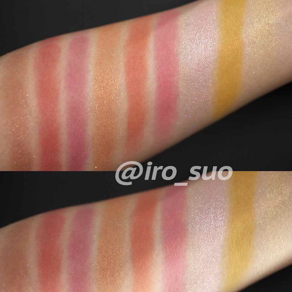 UR GLAM BLOOMING EYE COLOR PALETTE/U R GLAM/アイシャドウパレットを使ったクチコミ(4枚目)