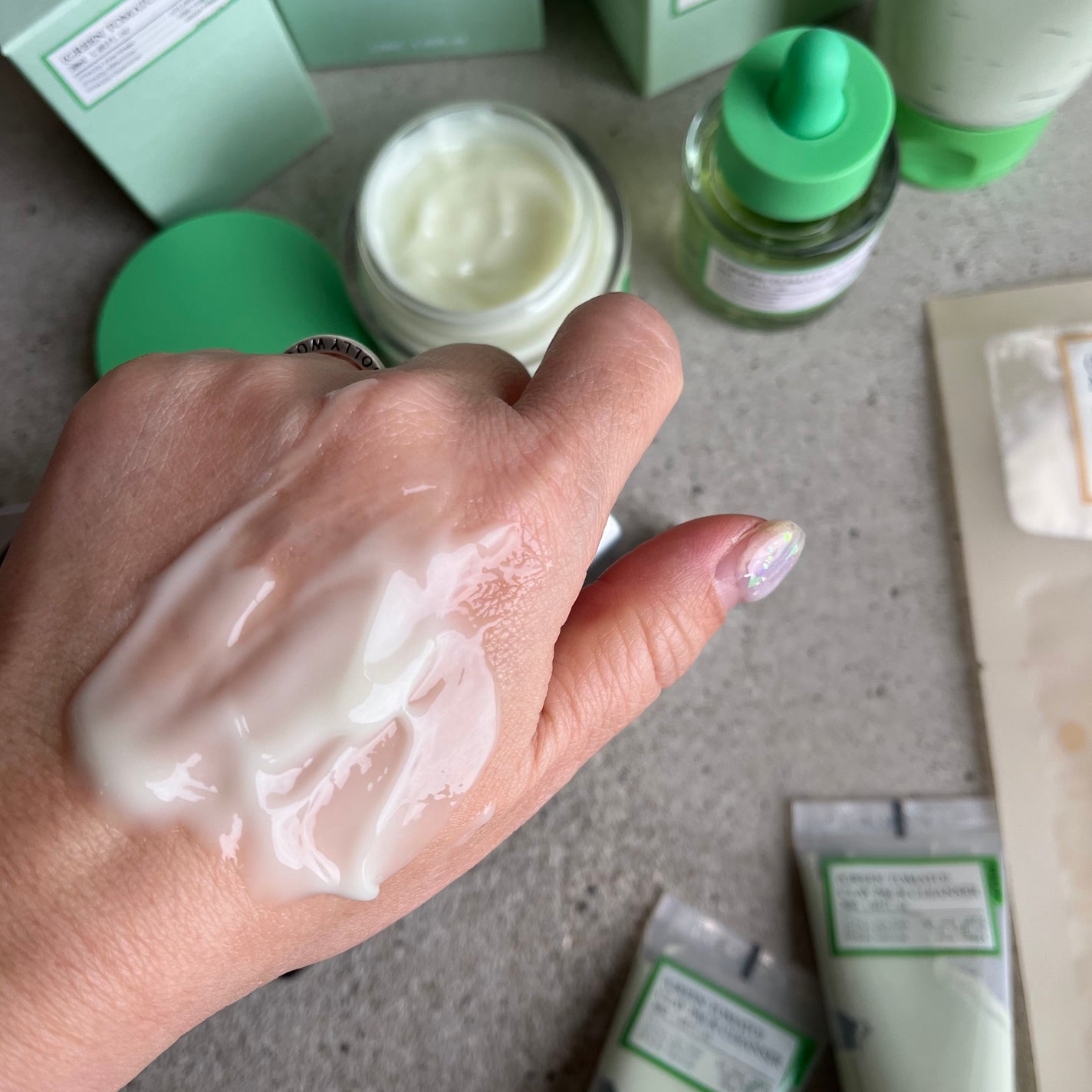 グリーントマトクレイマスククレンザー/FULLY/洗い流すパック・マスクを使ったクチコミ(5枚目)