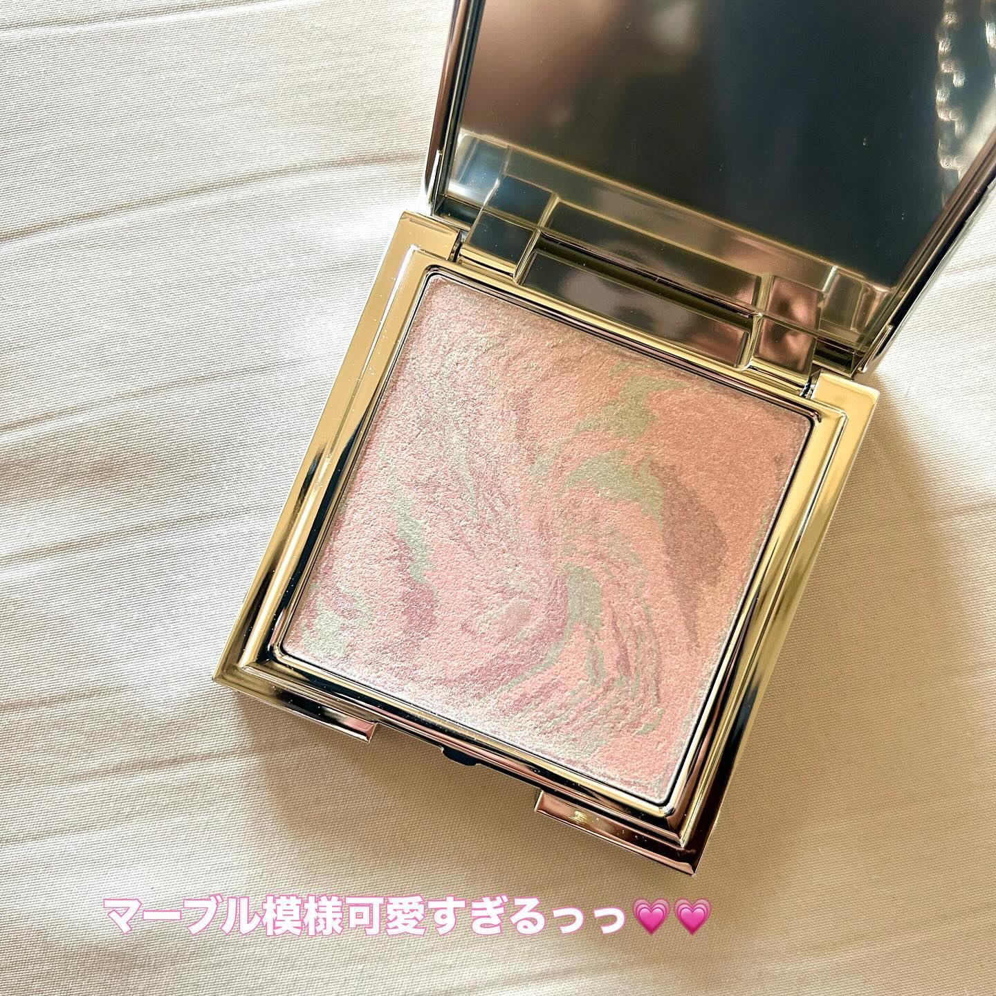 スキンルミナスハイライター/DEAR DAHLIA/パウダーハイライトを使ったクチコミ（3枚目）