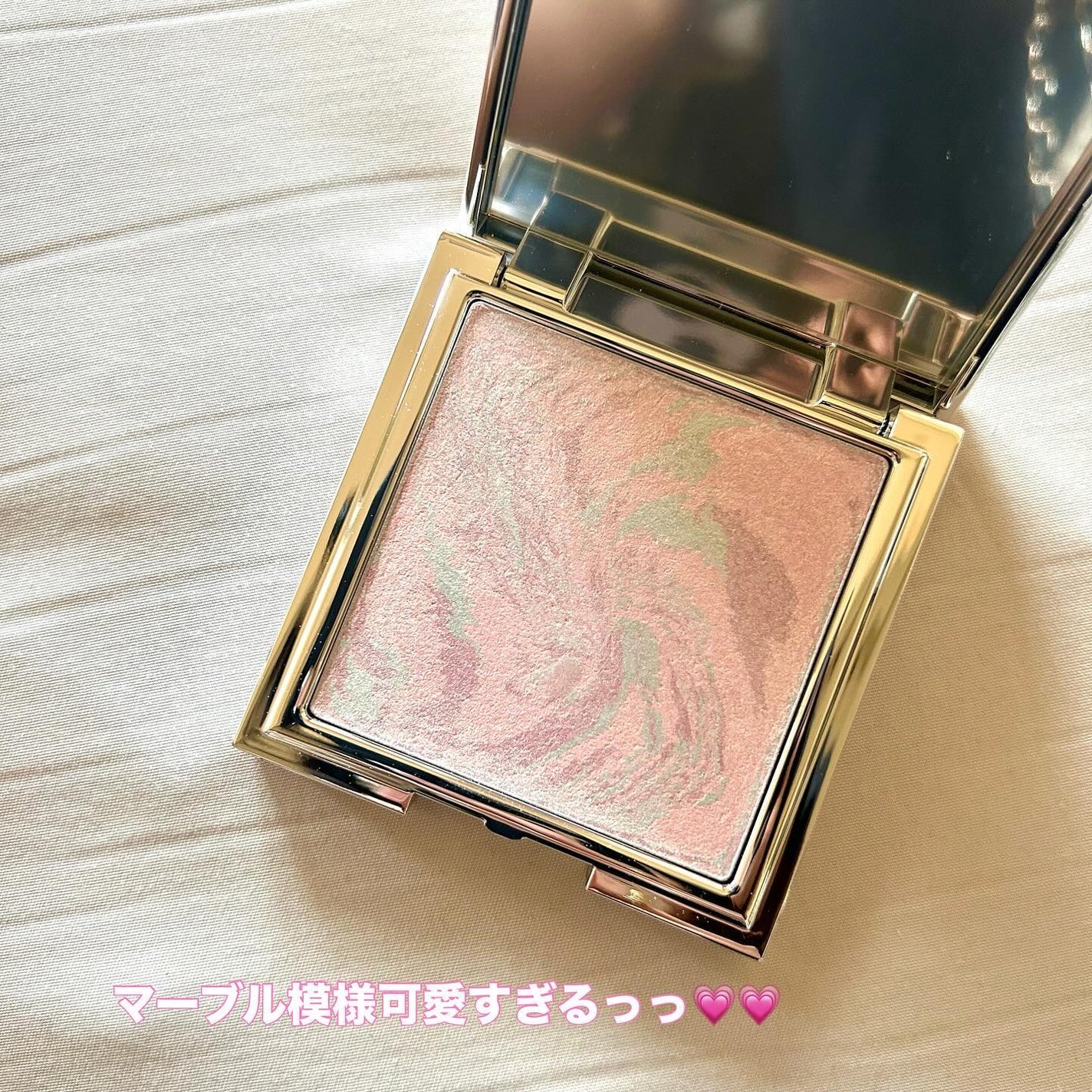 スキンルミナスハイライター/DEAR DAHLIA/パウダーハイライトを使ったクチコミ(3枚目)