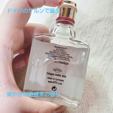 4711 オリジナル オーデコロン/4711(フォーセブンイレブン)/香水(メンズ)を使ったクチコミ（2枚目）