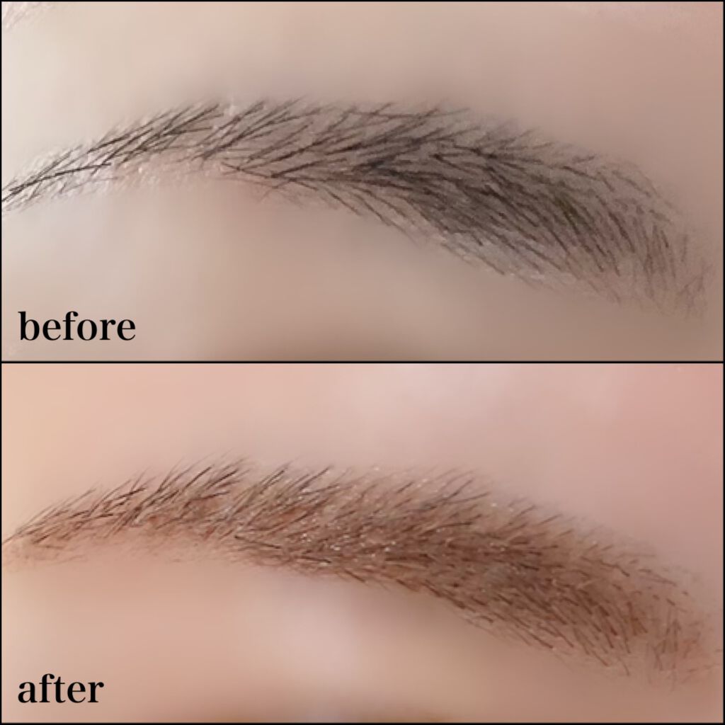 フーミー アイブロウブラシ 熊野筆/WHOMEE/メイクブラシを使ったクチコミ(3枚目)