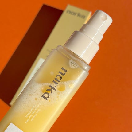 クリーミーベールヘアミスト サンセットハニー/narka/ヘアミストを使ったクチコミ(4枚目)