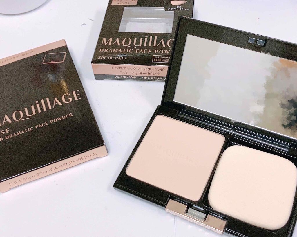 ドラマティックフェイスパウダー/マキアージュ/プレストパウダーを使ったクチコミ(1枚目)