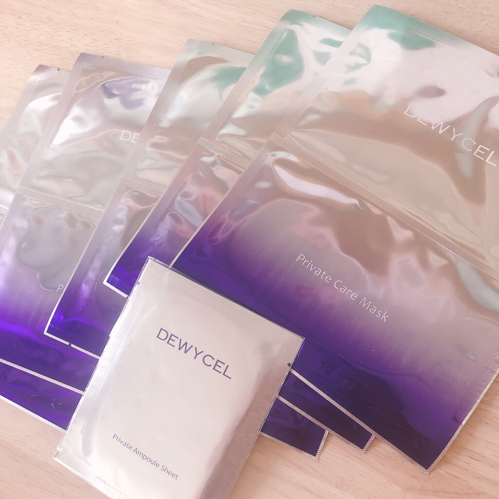 デュイセル プライベートケアマスク/DEWYCEL/シートマスク・パックを使ったクチコミ（1枚目）