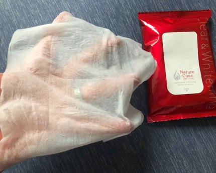 ネイチャーコンク 薬用 ふきとり化粧水シート/ネイチャーコンク/トナーパッドを使ったクチコミ(3枚目)