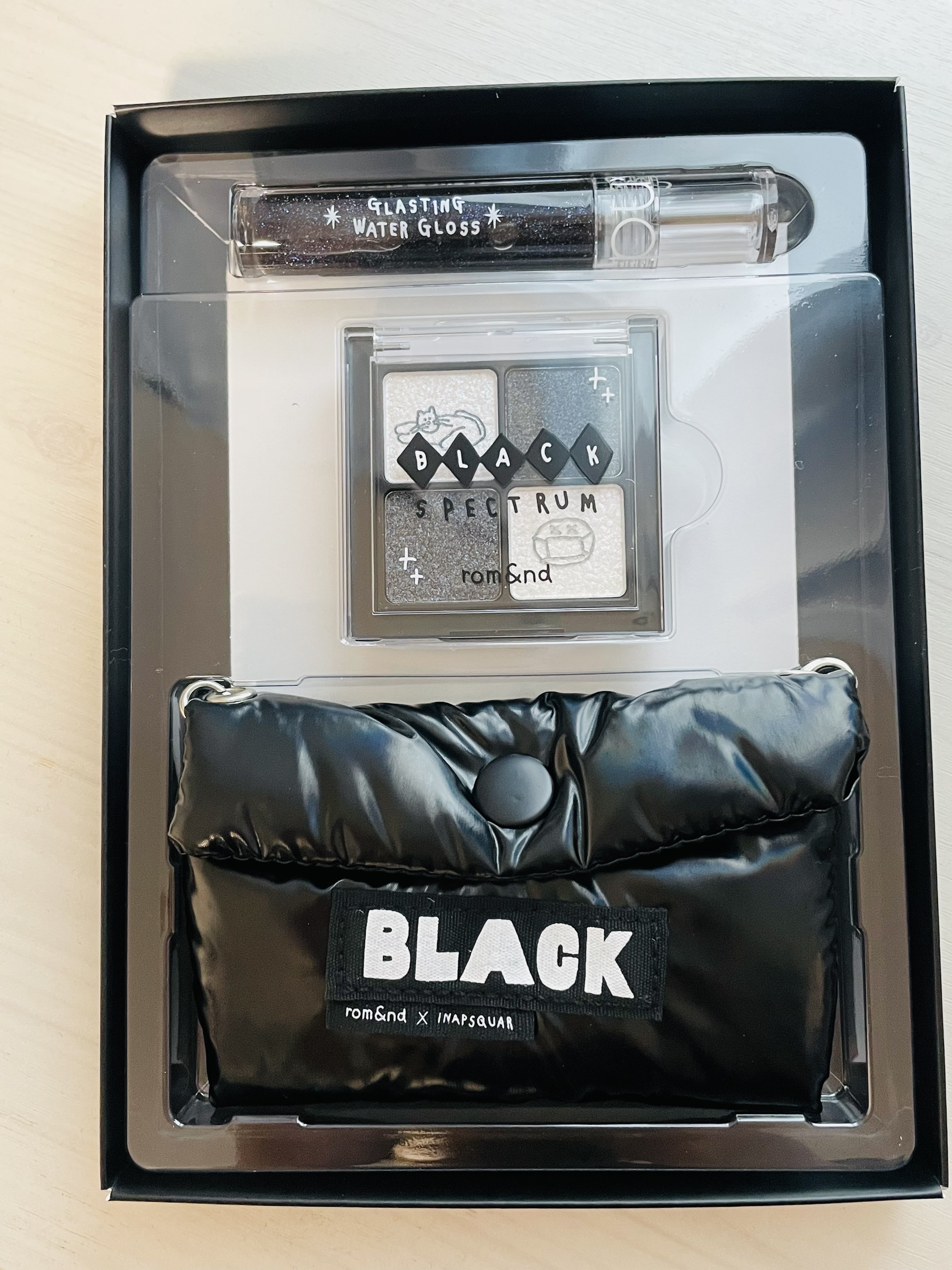 ブラックスペクトラムエディション（rom&nd×INAPSQUARE）/rom&nd/メイクアップキットを使ったクチコミ（1枚目）
