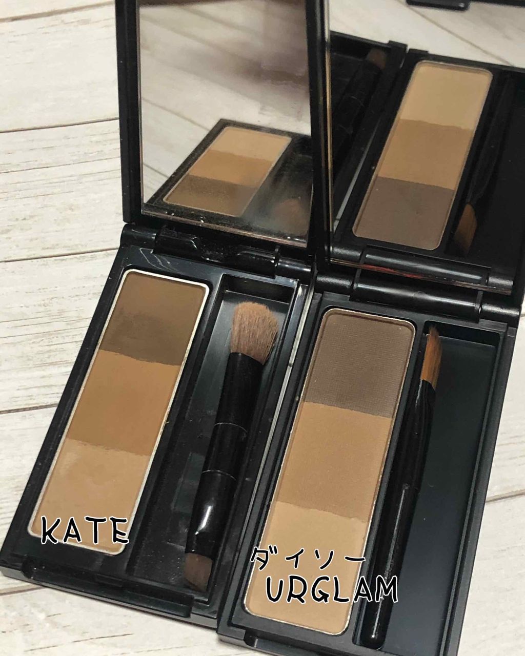 デザイニングアイブロウN/KATE/パウダーアイブロウを使ったクチコミ(2枚目)